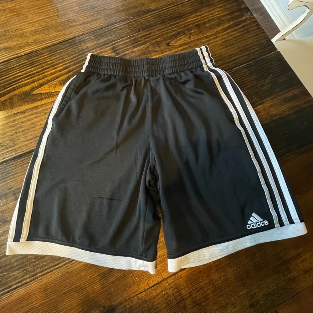 Black and White Men’s Adidas Shorts